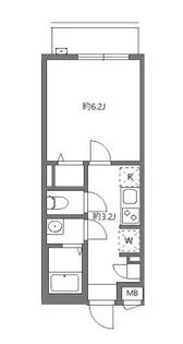 エムシティ戸田【3階】の間取り