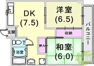 コーポ井上【3階】の間取り