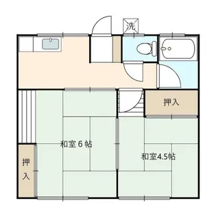 サニーハイツ【2階】の間取り