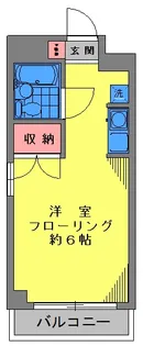 パークシティ戸越【3階】の間取り