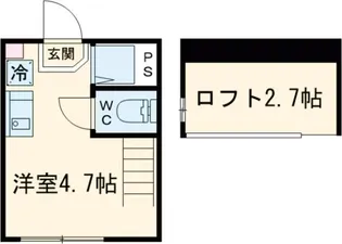 ハーモニーテラス練馬II【1階】の間取り