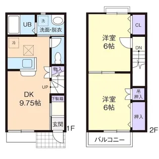 EXCE BLOOM【2階】の間取り