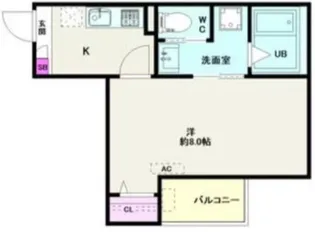 Jack shinshiraoka I【2階】の間取り