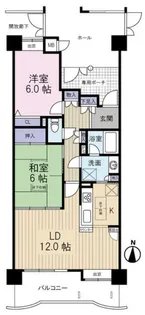 ダイアパレス泉中央三丁目【1階】の間取り