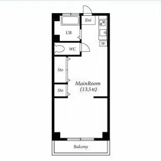 山惣マンション【3階】の間取り