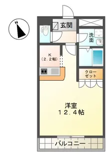 グレイスエクセレンス【2階】の間取り