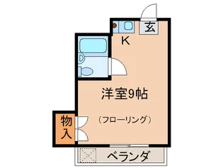 豊田コ-ポラス【2階】の間取り