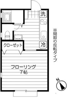 デージー妙蓮寺【1階】の間取り
