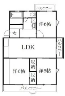 マイシャトー国府台【1階】の間取り