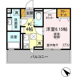 fortunex(フォーチュンテン)【1階】の間取り