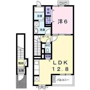 ブリリアント【2階】の間取り