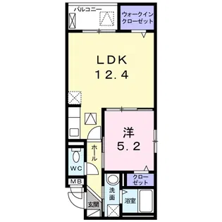 エム・ヴィレッジ2【1階】の間取り