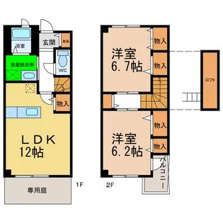 エスポワールBの間取り