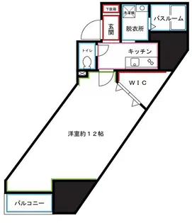 ヴェルステージ国分寺【8階】の間取り