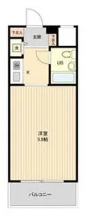 ジョイフル池袋要町【2階】の間取り