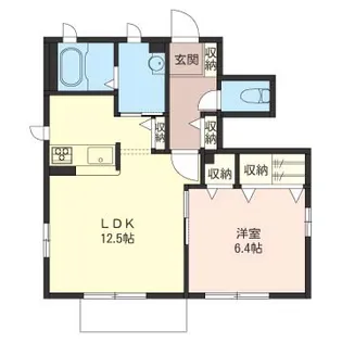 Ciel【1階】の間取り