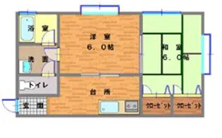 カサ・エストゥロファ【1階】の間取り
