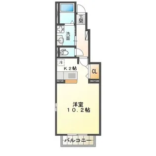 プレール A棟【1階】の間取り