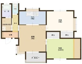 メゾン高屋敷【2階】の間取り