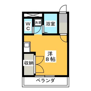 メゾン諸ノ木【1階】の間取り