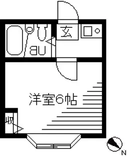 ジョイフルオークラNo.30【2階】の間取り