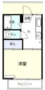 コーポ関口【2階】の間取り