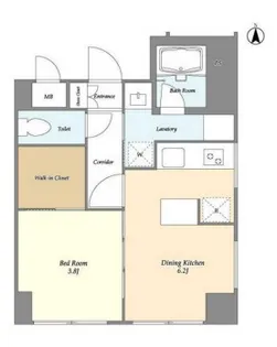 東京都墨田区両国3【マンション】の間取り