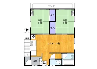 メゾンカミナカ【3階】の間取り