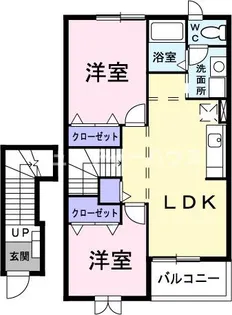 イストワールI【2階】の間取り