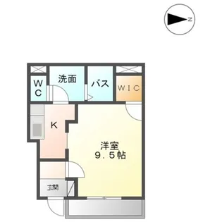 メイプル ガーデン【1階】の間取り