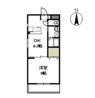 ティエラコスタ【3階】の間取り