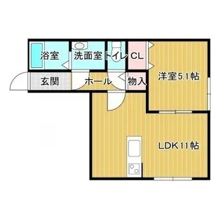 サンシャイン【2階】の間取り