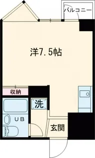 サンドルフ多摩【1階】の間取り