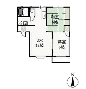 ベェルエポック今【2階】の間取り
