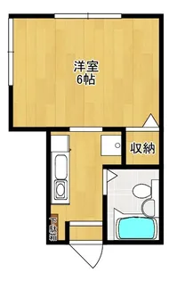 サンテラス【2階】の間取り