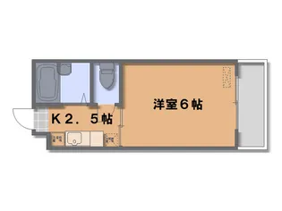 BM-8ビル【4階】の間取り