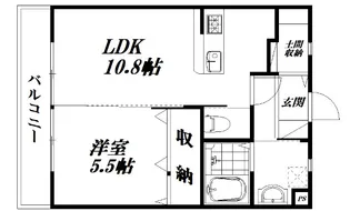 静岡県浜松市中央区有玉北町【マンション】の間取り