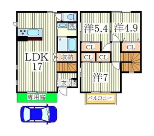 Villa Forestaの間取り