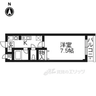 M’プラザ大住参番館【2階】の間取り