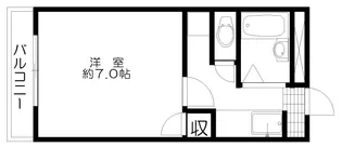 竹内マンション【2階】の間取り