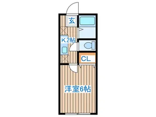 アーバンシティ名取大手町【2階】の間取り