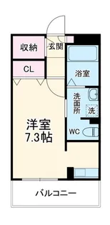 グランインカム曙【3階】の間取り