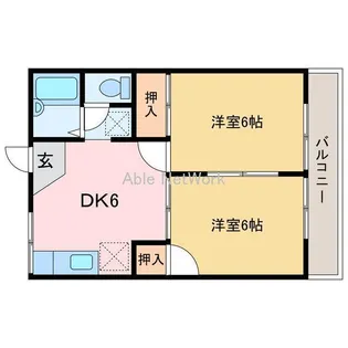 グリーンヒル【2階】の間取り