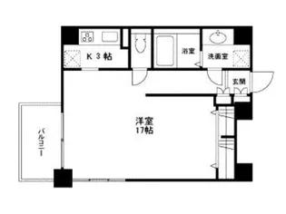 スタイリオ恵比寿SKY【9階】の間取り