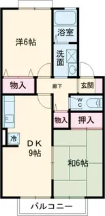 大阪府羽曳野市島泉8【アパート】の間取り