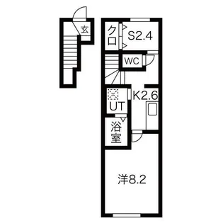 Le ciel kanegasaki【2階】の間取り