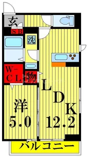 レグルス【1階】の間取り