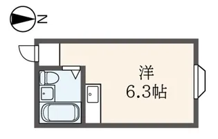 東京都杉並区久我山3【アパート】の間取り
