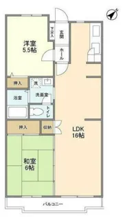 パークサイド鷺沼【3階】の間取り