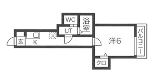 FRレジデンス飯田橋【2階】の間取り